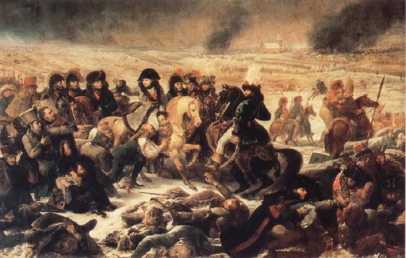 Baron Antoine-Jean Gros Napoleon at the Battlefield of Eylau oil painting picture